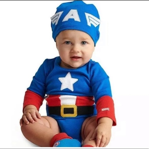 SOLD Disney Marvel Captain America Toddler Costume - Picture 1 of 5